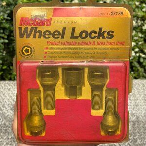 McGard 27179 Wheel Lock Set M12X1.5 Bolt Cone Seat 17Mm Hex 25.5Mm Shk-Chrome